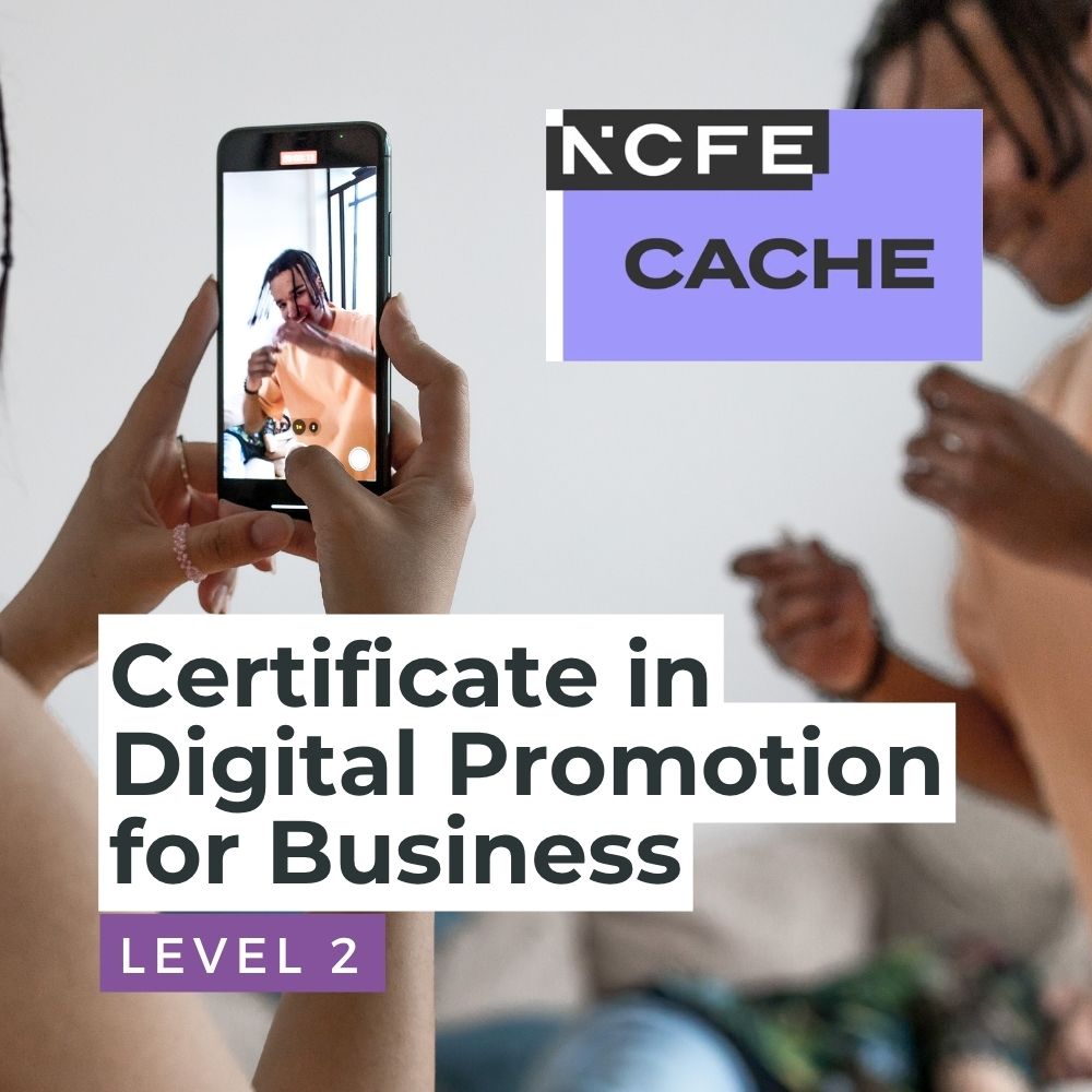 Level 2 Certificate in Digital Promotion for Business