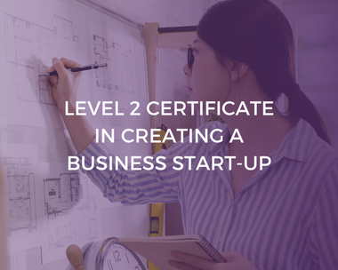 NCFE Level 2 Certificate in Creating A Business Start-Up