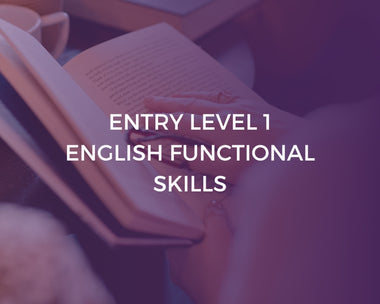 Entry Level 1 English Functional Skills