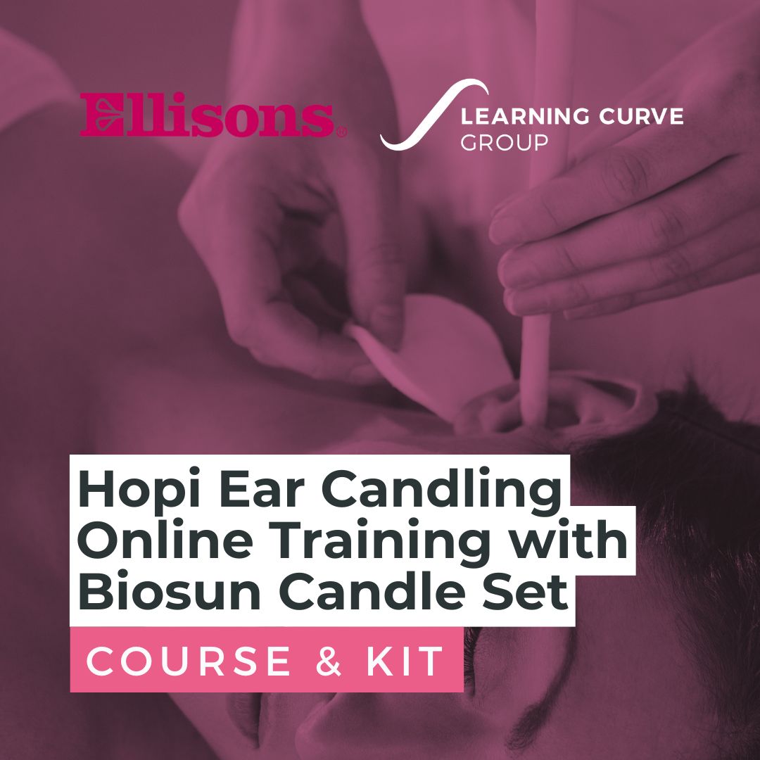 Hopi Ear Candling Course & Kit | Online Training with Biosun Candle Set