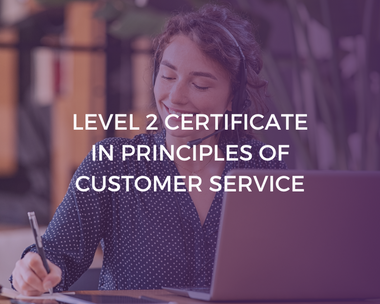 NCFE Level 2 Certificate in Principles of Customer Service