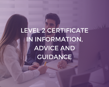 NCFE CACHE Level 2 Certificate in Information, Advice or Guidance