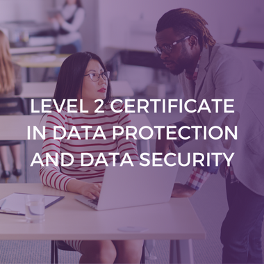 NCFE Level 2 Certificate in Data Protection & Data Security