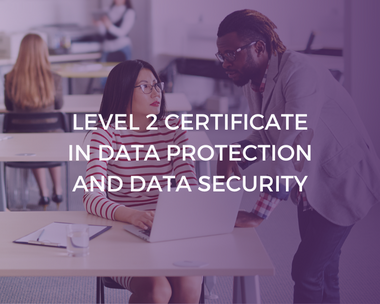 NCFE Level 2 Certificate in Data Protection & Data Security