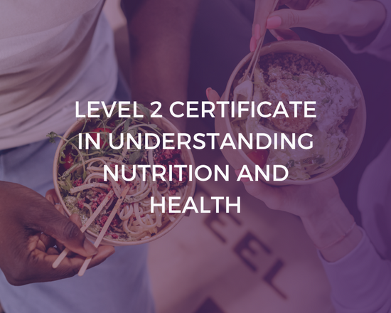 Cache Level 2 NCFE CACHE Level 2 Certificate in Understanding Nutrition and Health ...